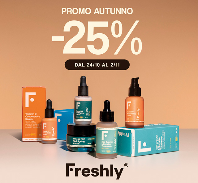Freshly -25% Freshly -25%