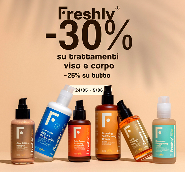 Freshly Cosmetics - Hasta -30%