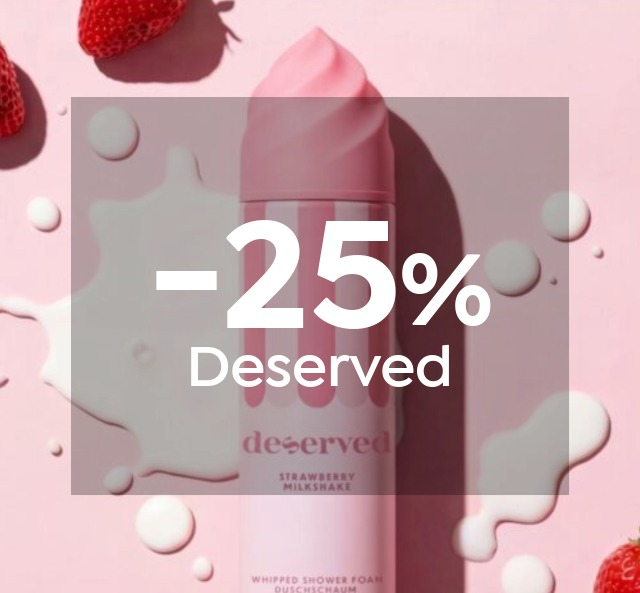 -25% en Deserved