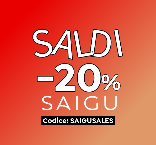 REBAJAS -20% Saigu