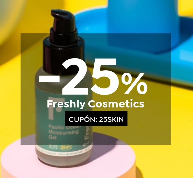 Freshly Cosmetics -25% en Todo