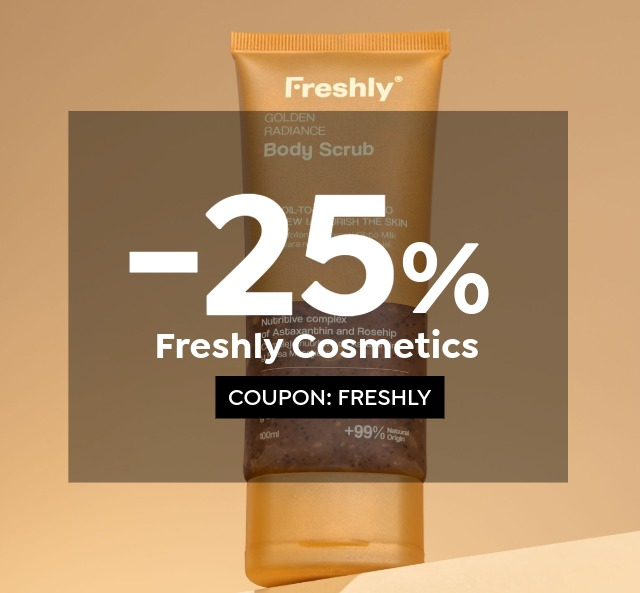 Freshly Cosmetics -25% en Todo
